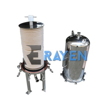 SUS316L Activated Carbon Filter 12" Lenticular Filter for CBD Oil Stainless Steel Lenticular Filter