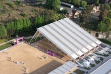 Heat Reflective PVC Roofing & Cladding Panels for Equestrian Centers