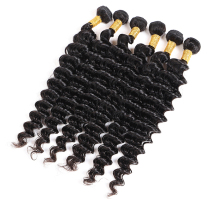 Woman`s Romance free sample hair bundles wholesale alibaba virgin human deep wave cuticle aligned hair 40 inch human hair