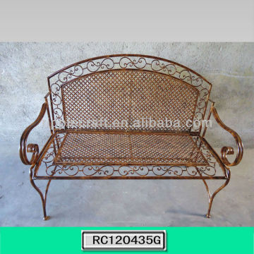 Antique Cast Iron Park Bench