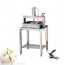 Stainless Steel Pneumatic Soya Panner Machine / Tofu Press Maker