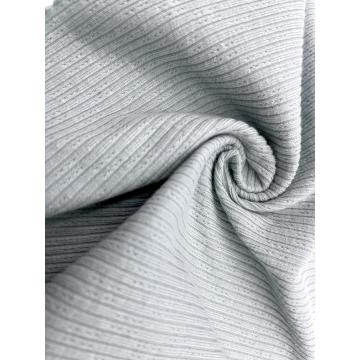 57% Baumwolle 38% Polyester 5% Spandex Rib Fabric