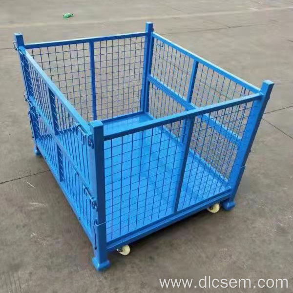 Warehouse Storage Wire Mesh Container