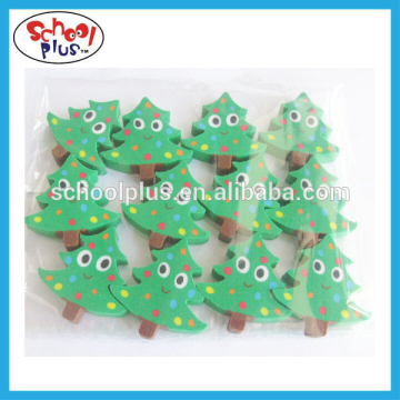 Chrismas tree shape eraser