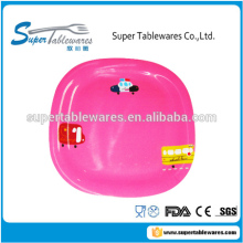 children square dinner plate plastic