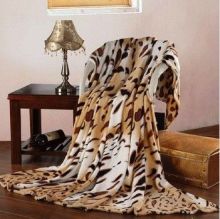 Fleece Cartoon Print Micro Fiber Blanket 100 Polyester , Personalized Picture Blankets