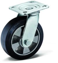Heavy Duty Industrial Black Rubber Wheel Caster