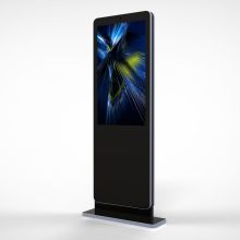 43-Inch Touchscreen Kiosk with Vertical Advertising Display