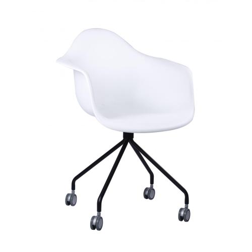 Fauteuil pivotant populaire de la série eames avec roues