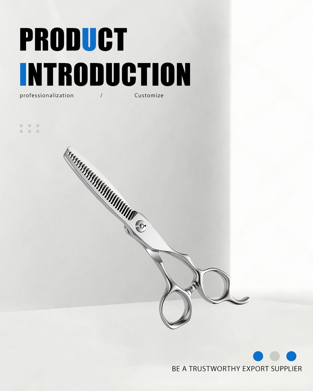 مقص تخفيف المواد عالي الجودة (DSC6305) High-Quality Material Thinning Scissors (DSC6305)