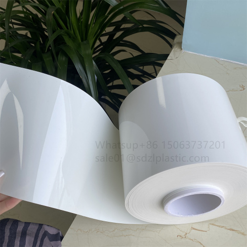 White Pharmaceutical PVC/PVDC Sheet Plastic Thermoforming