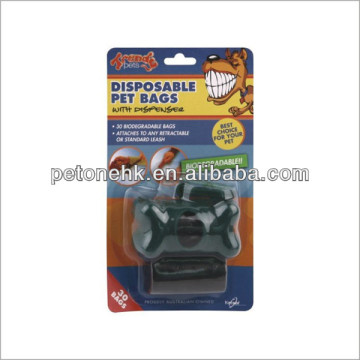 yard plastic pet waste bag dispenser