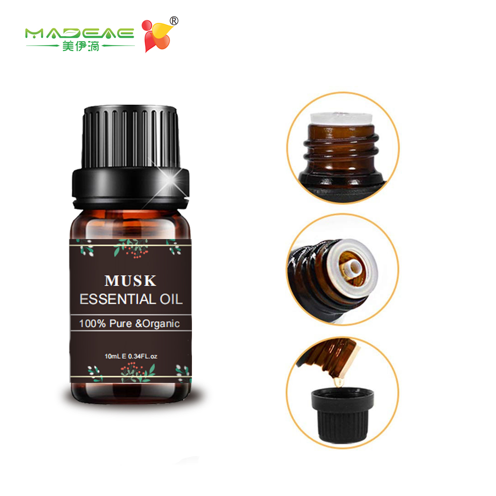 Olio essenziale muschiato aromaterapico per olio essenziale di massaggio
