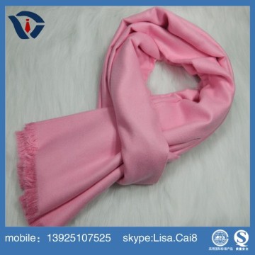 2015 Fashionable Winter Women jacquard Solid Plain Pashmina Shawls