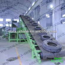 low price machinery for waste tire recycling plant