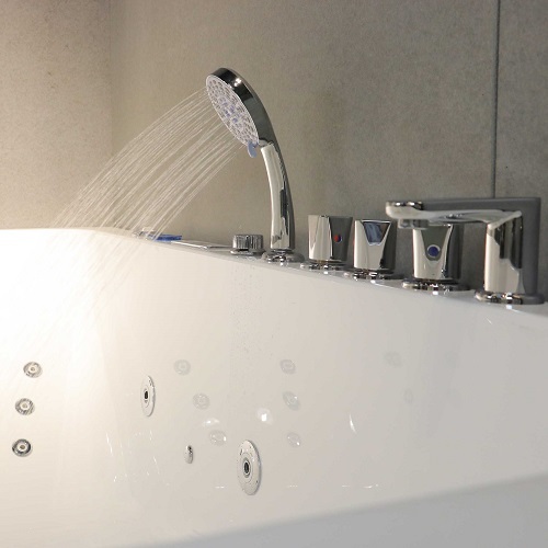 Paar Luft Whirlpool Massage Jet Badewanne