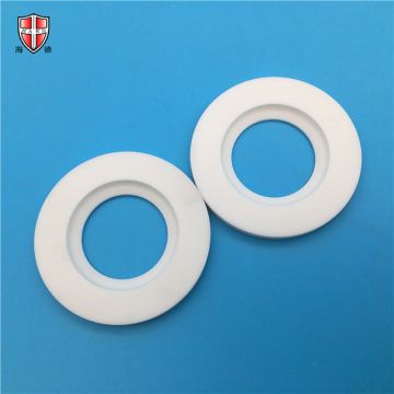 beige 99% alumina ceramic custom washer gasket