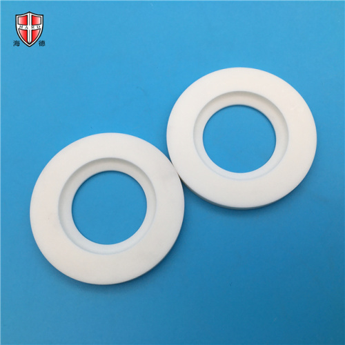beige 99% alumina ceramic custom washer gasket