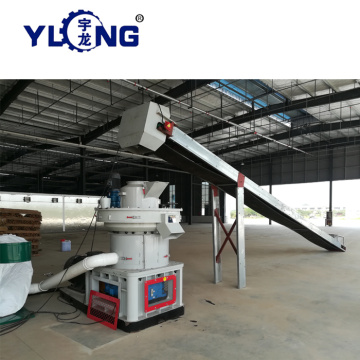 Grass rice husk straw press pellet line price