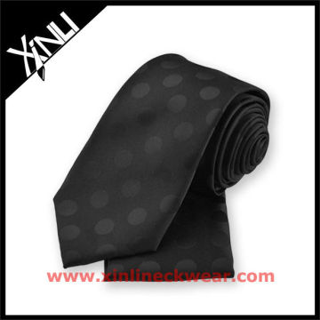 100% Polyester Necktie Black
