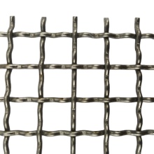 Custom 4x4 inch 17x17 Anti-Rust Crimp Wire Mesh Netting Ore Screen