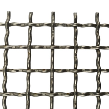 Custom 4x4 inch 17x17 Anti-Rust Crimp Wire Mesh Netting Ore Screen