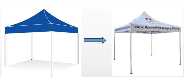 Custom Printed Display Tent High Quality Custom Logo Tent Custom Tent Printed