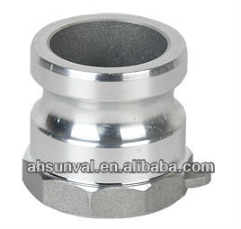 Thread connection various aluminium camlock coupling