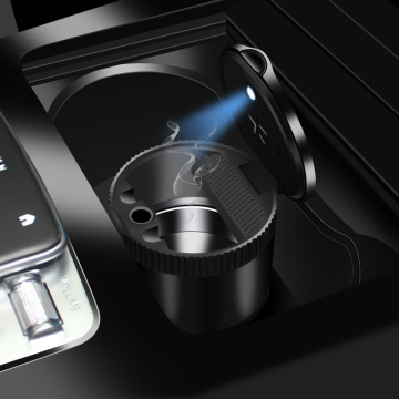 Custom Smokeless Ashtray: Creative LED Car Ashtray