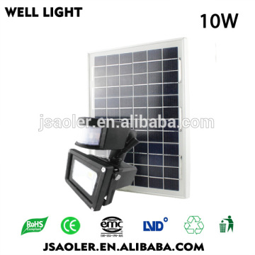 dusk to dawn solar flood light