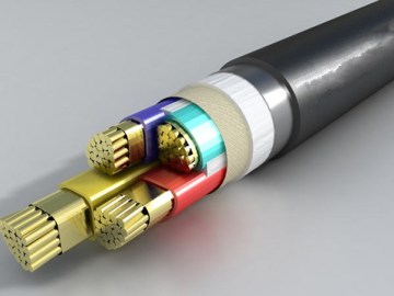 sector shaped conductor PVC Insulated electrical cable