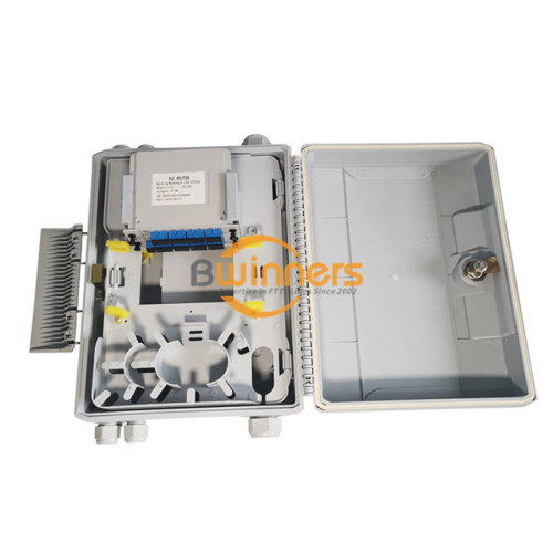 Répartiteur de PLC de boîte de distribution de fibre optique 1X16