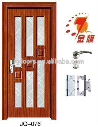 PVC/MDF toilet door,interior PVC/MDF toilet door