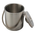 Double-Wall Stainless Steel Insulated Ice Bucket