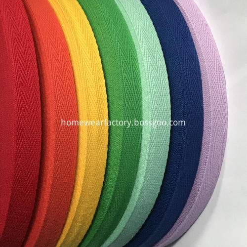 Polyester Cotton Woven Ribbons 