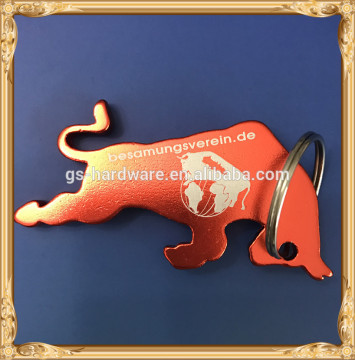 Bull bottle opener keychains,AO009