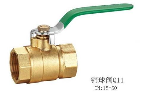 EN331 Approved 1/4"-4" Female Brass Gas Ball Valve