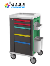 Clinic medical drug delivery cart