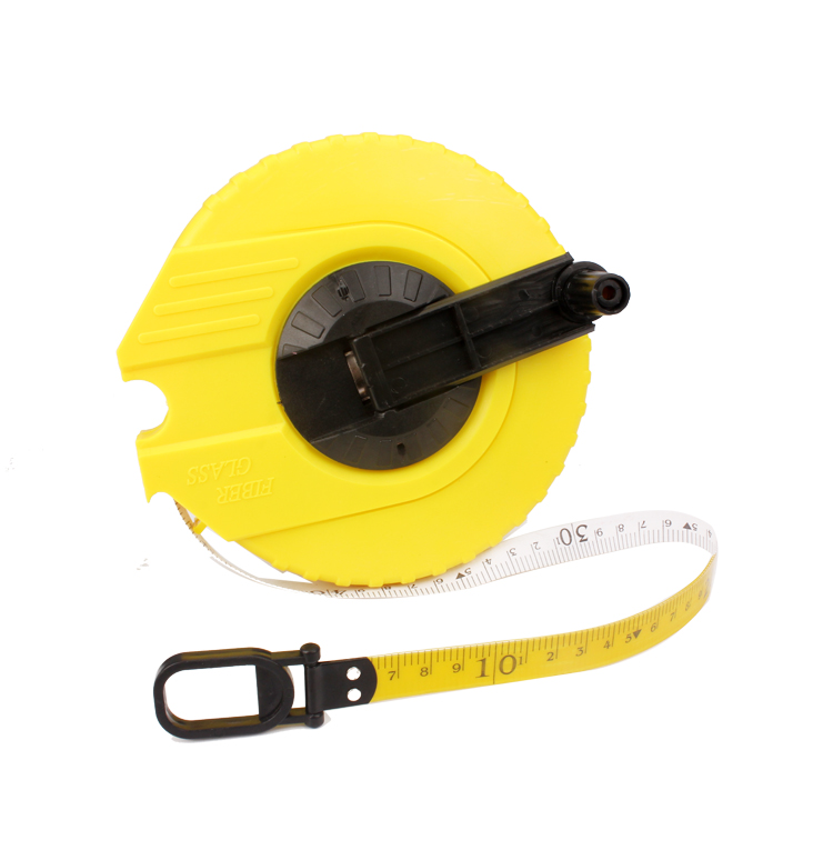 Glass fiber tape 10 m 15 m 20 m 30 m 50 m 100 m high-grade imported tape measure thickened hard wear resistant fall waterproof