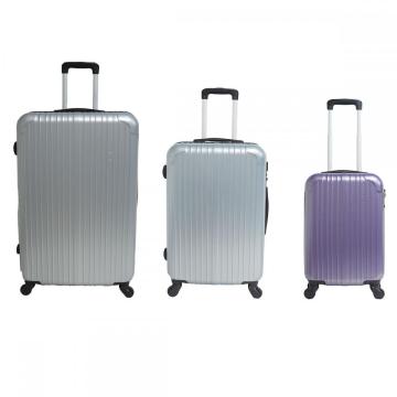 Hard Shell PET Spinner Trolley Suitcase