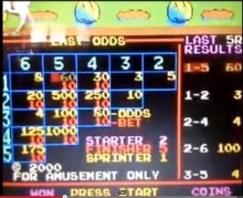 KING DERBY (HORSE RACING GAME BOARD)