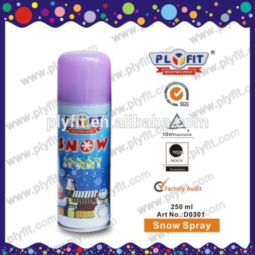 flame retarded snow spray