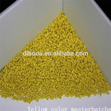 High quality Yellow color masterbatches for Making PLA filament