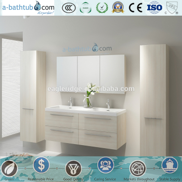 Antique sliding door bathroom vanity
