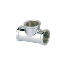 Chrome Plated T Brass Equal T Fitting