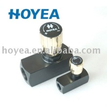 needle valve/check restrictive valve