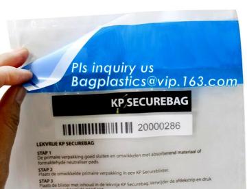 high security plastic seal bag, Forensic plastic evidence bags, Forensic plastic evidence bags manufacturer, Evidence specimen b