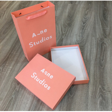 Custom Logo Fabric Scarf Gift Packaging Paper Boxes