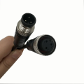 M12 Aviation IP67 Waterproof Connector With Shield Cable