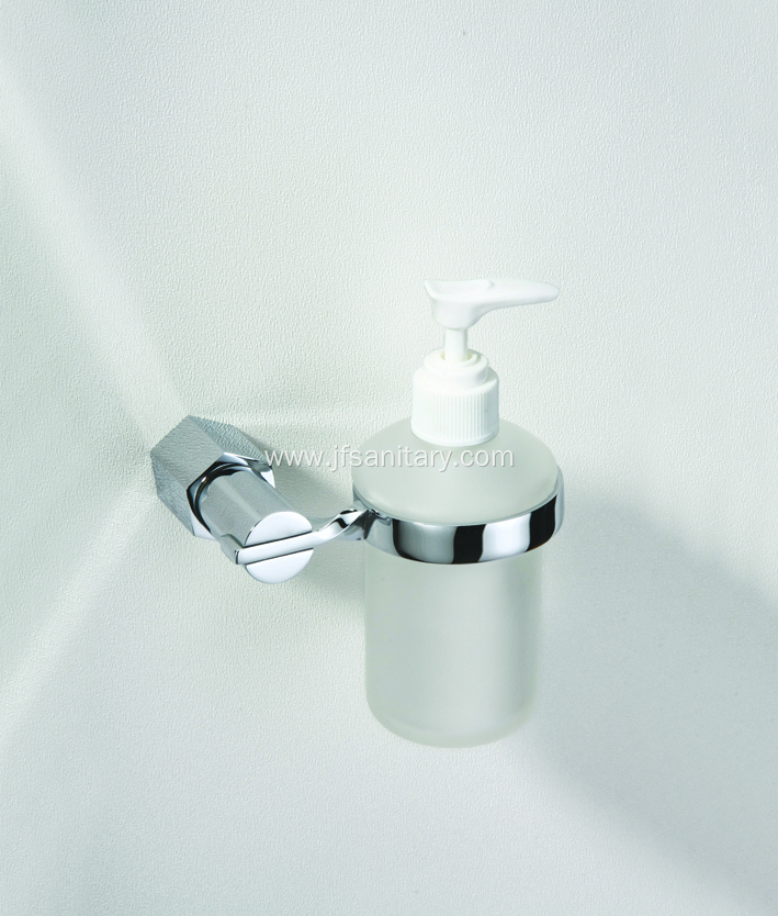 Tempered Glass Liquid Soap Holder For Bathroom